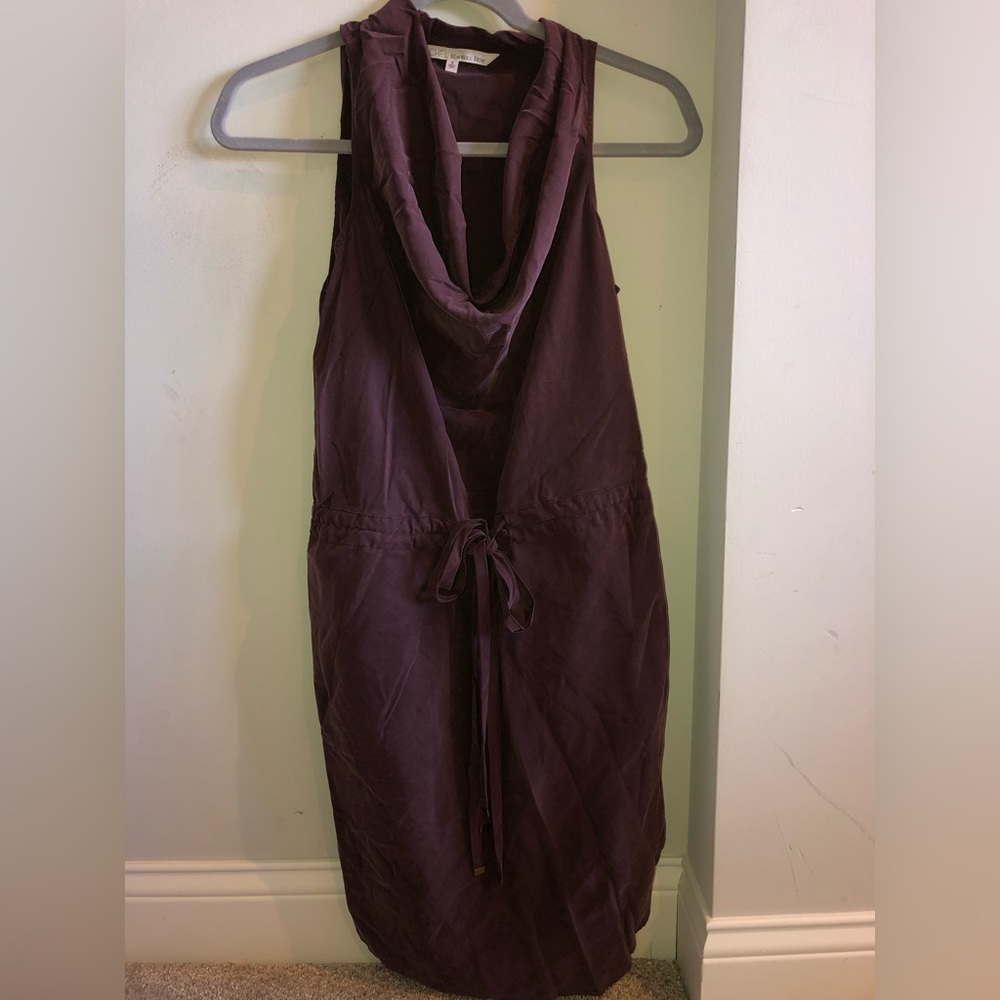 RACHEL by Rachel Ray purple soft sleeveless dress